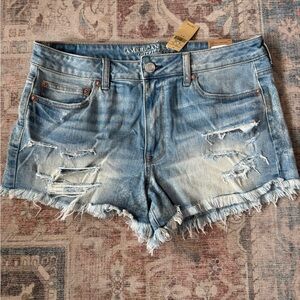 American Eagle high rise festival shortie size 14